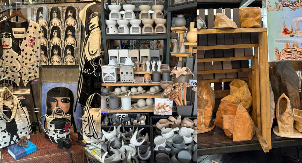 โซนของแต่งบ้านและงานศิลปะ ตลาดนัดจตุจักร