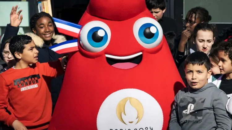 2024 Paris Mascot Phryges of Olympic Games