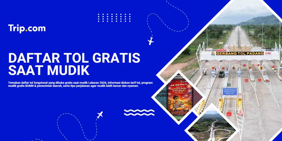 Daftar Tol Gratis Saat Mudik