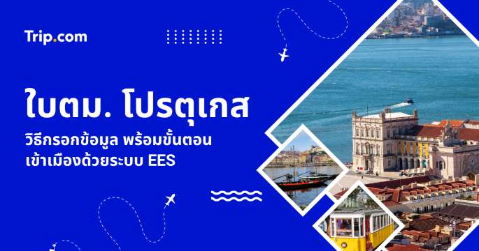 วิธีกรอกใบตม.โปรตุเกส และขั้นตอนเข้าเมืองระบบ EES ล่าสุด