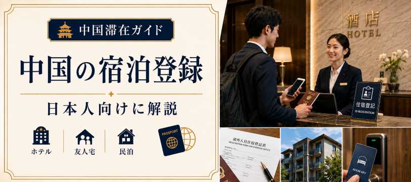 中国 宿泊登録 外国人