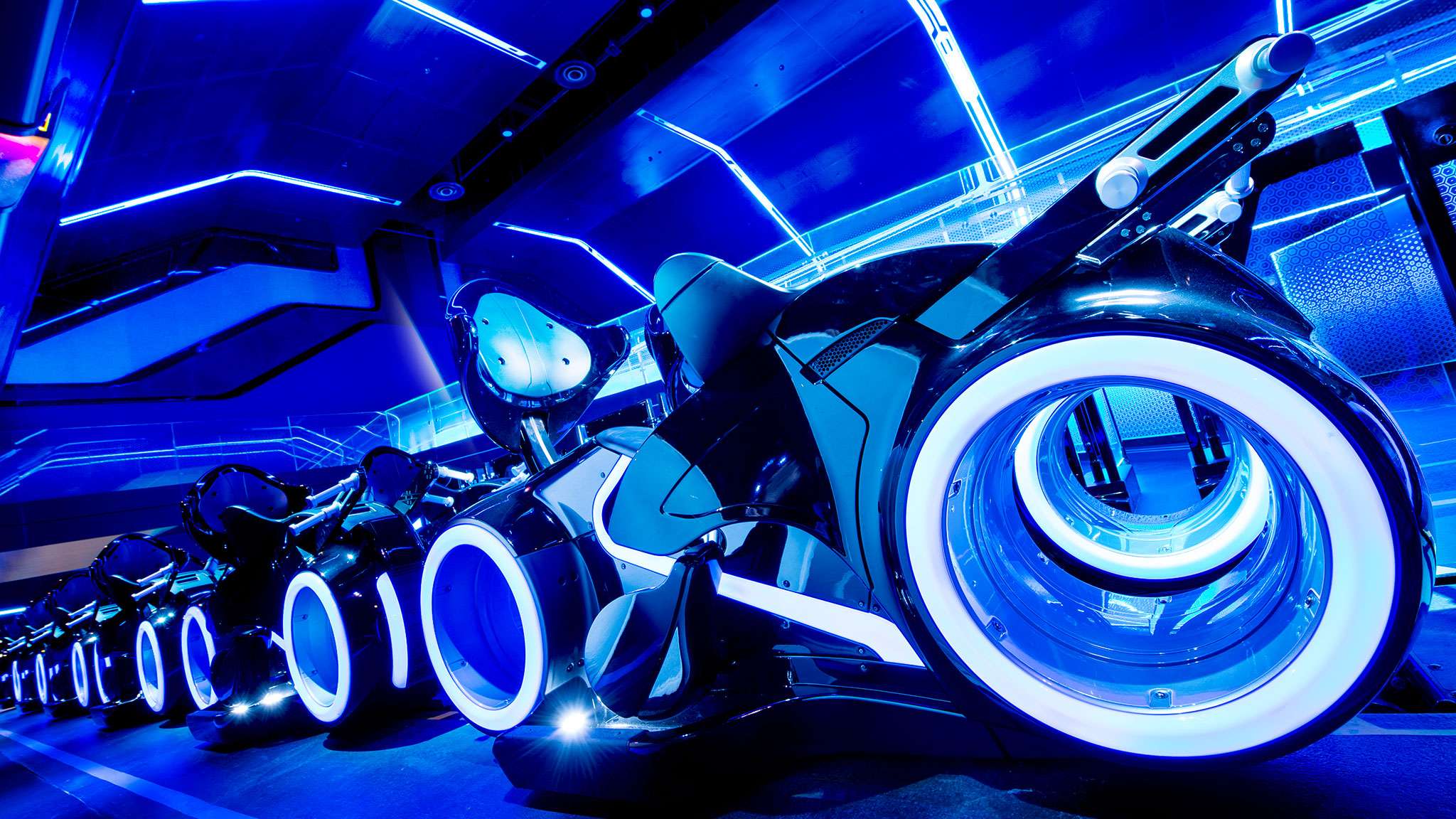 상하이 디즈니랜드 트론 대기 시간