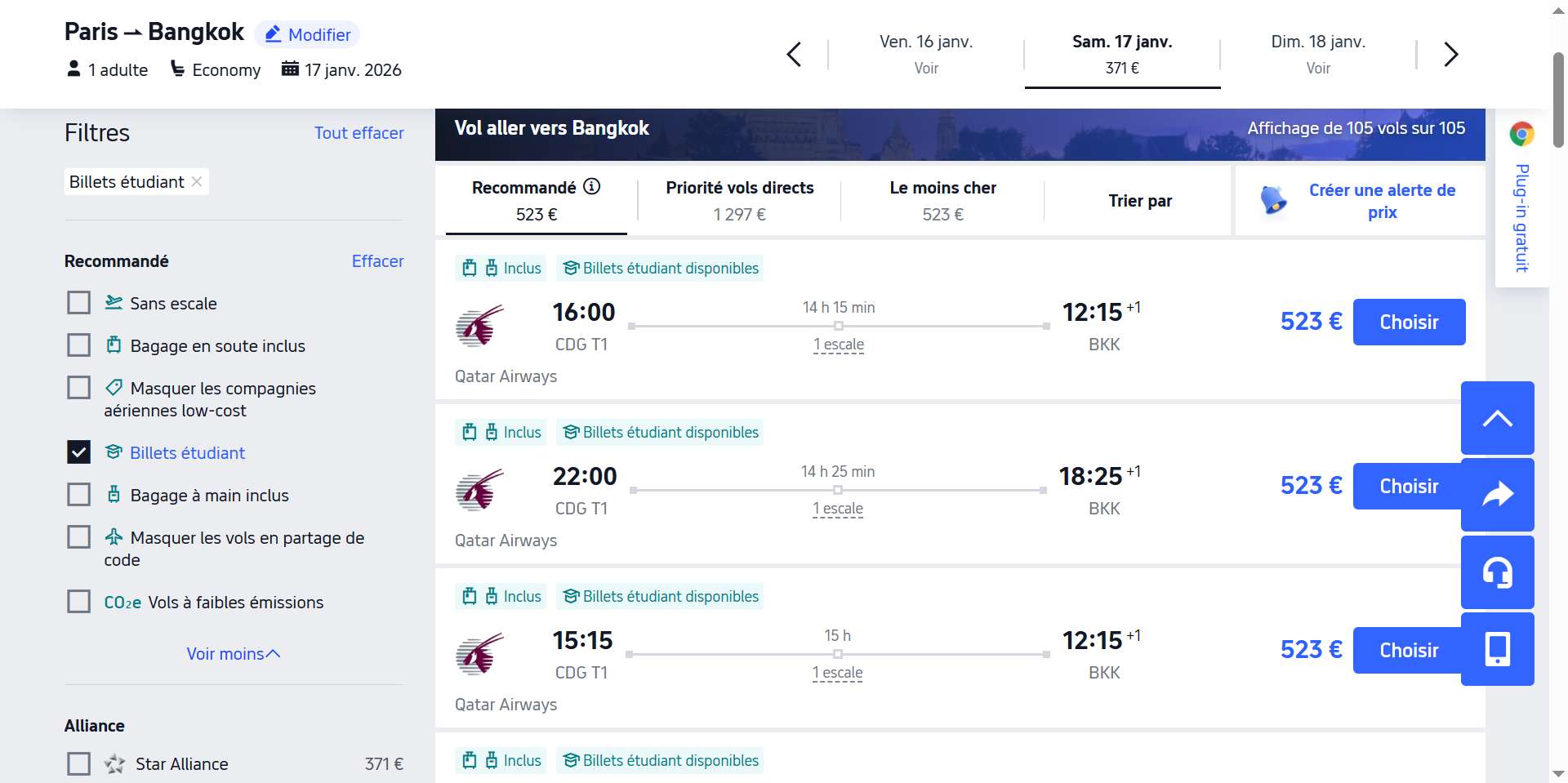 comment profiter de la réduction étudiante Trip.com