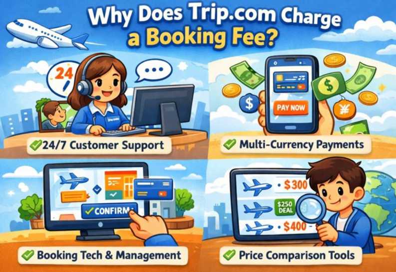 Does Trip.com Have Booking Fee?