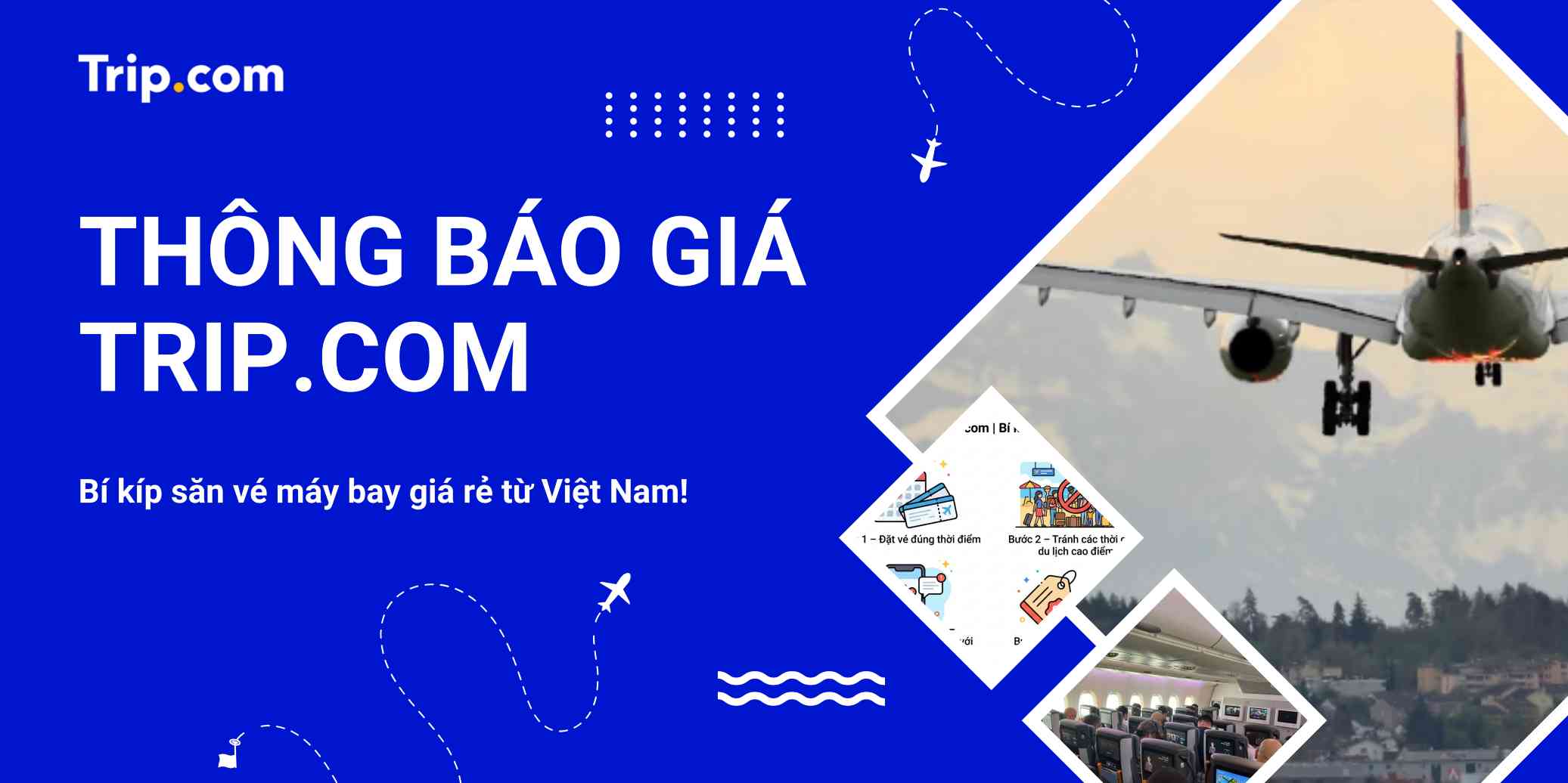 Thông báo giá Trip.com: Cách săn vé máy bay giá rẻ tại Việt Nam 2026 | Trip.com