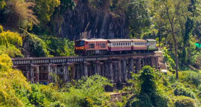The Death Railway, Kanchanaburi