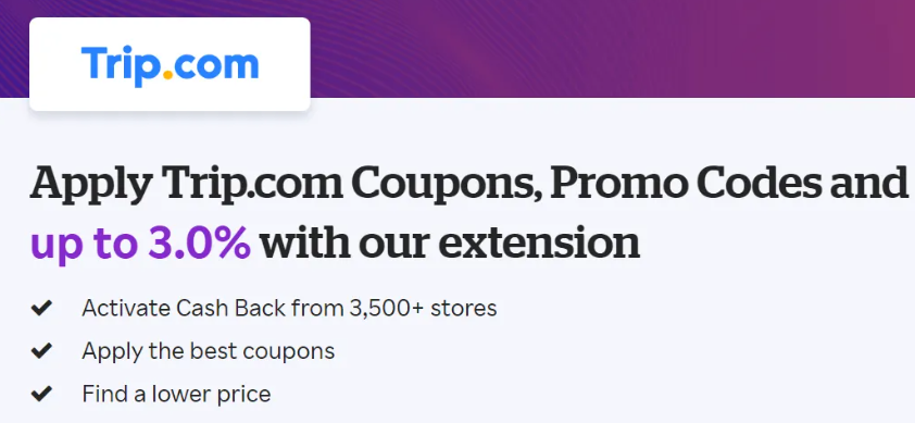 Cashback/Discount Platform for Trip.com