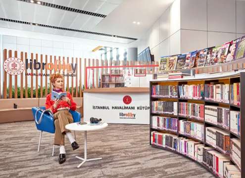 【Library】静かに過ごせる図書館エリア