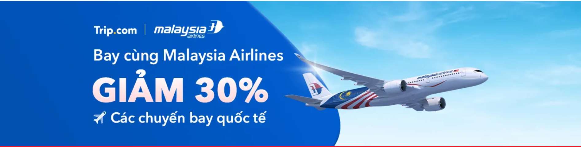 Bay cùng Malaysia Airlines