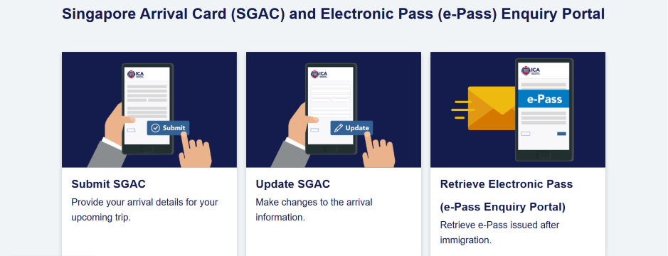 SG Arrival Card