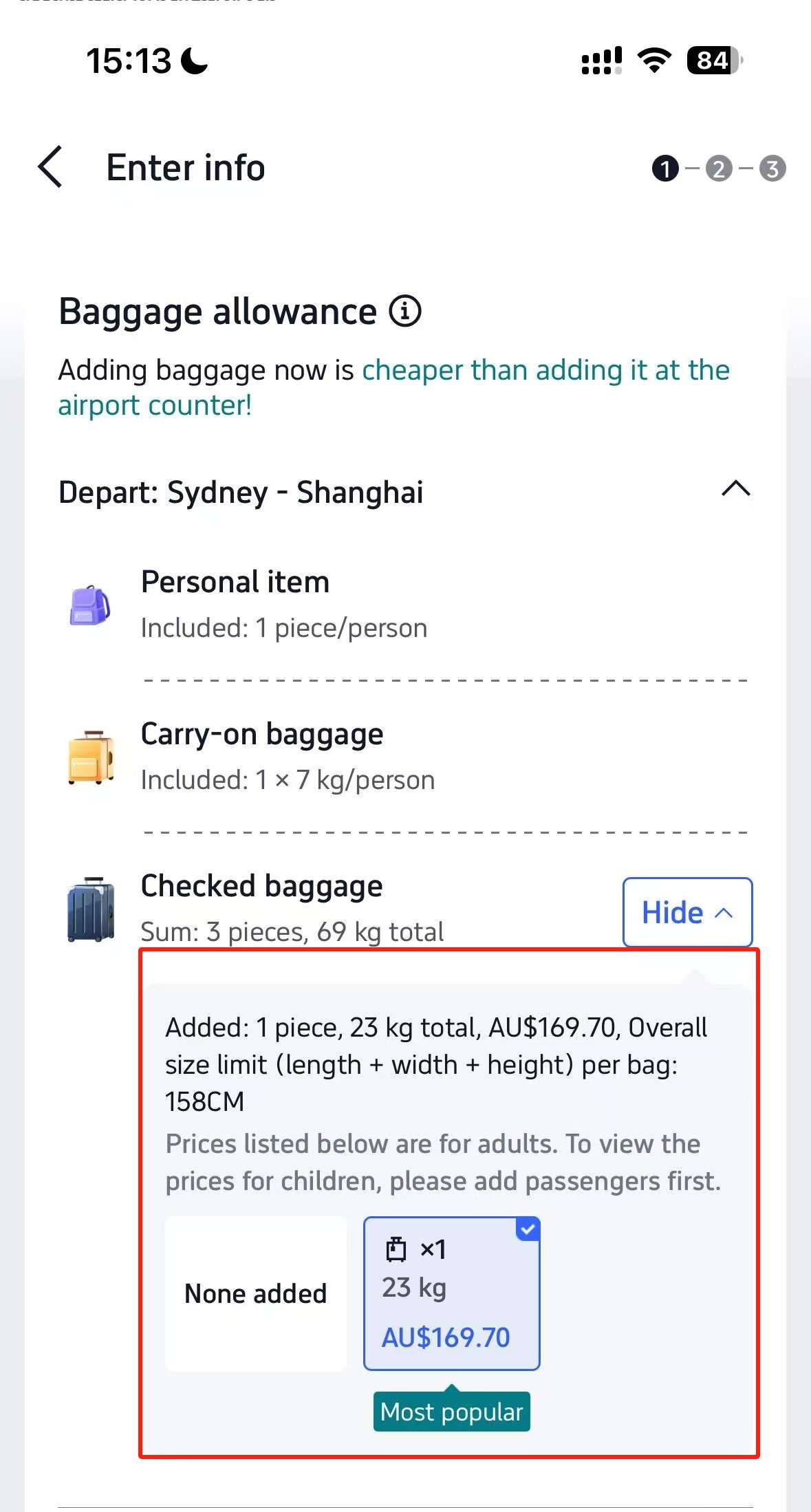 Can I add baggage after my flight booking is completed?