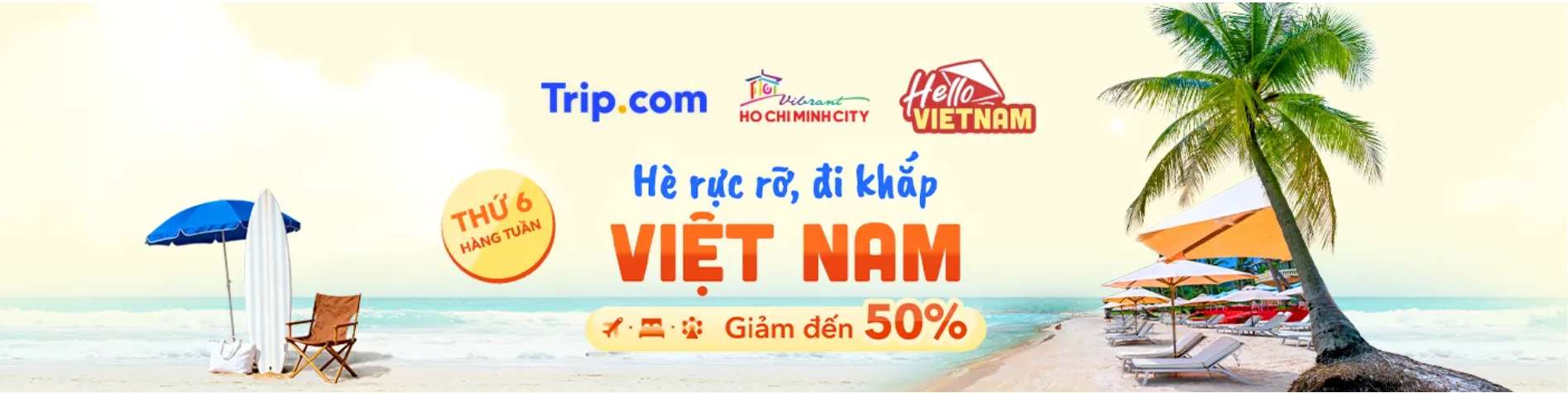 Mã giảm giá du lịch việt nam Trip.com
