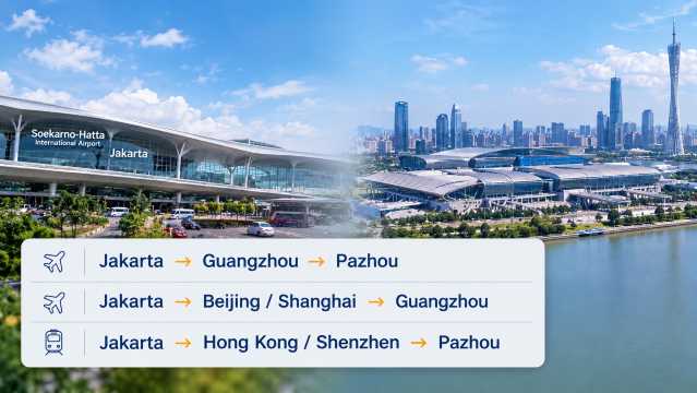 Penerbangan ke Guangzhou