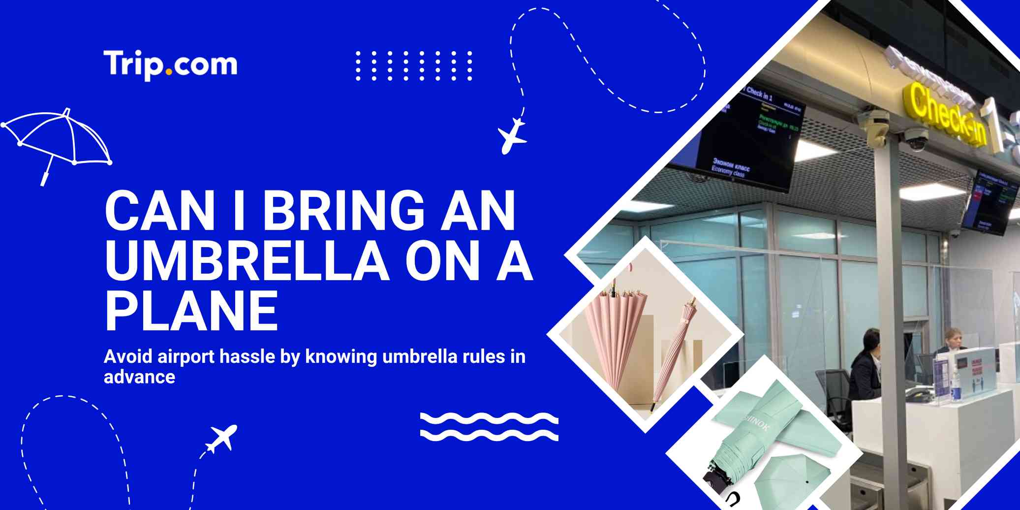Can I Bring an Umbrella on a Plane: Airline Rules and Tips | Trip.com