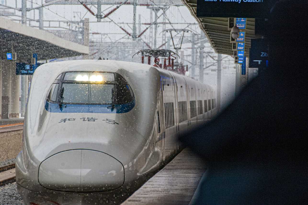 ขั้นตอนขึ้นรถไฟความเร็วสูงจีน