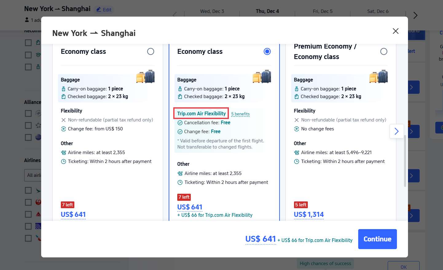 How to Apply for Trip.com AirFlex? Confirm Use of AirFlex