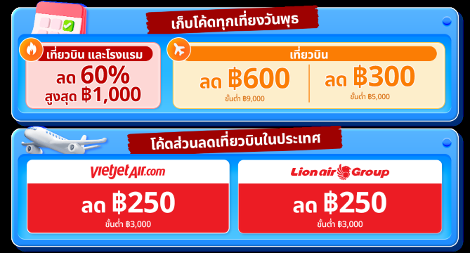 Trip ช่วยไทย ลด 60%