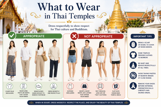 What to Wear in Thai Temples