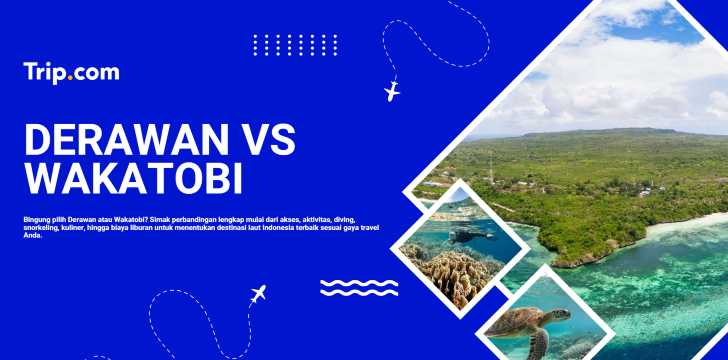 derawan vs wakatobi