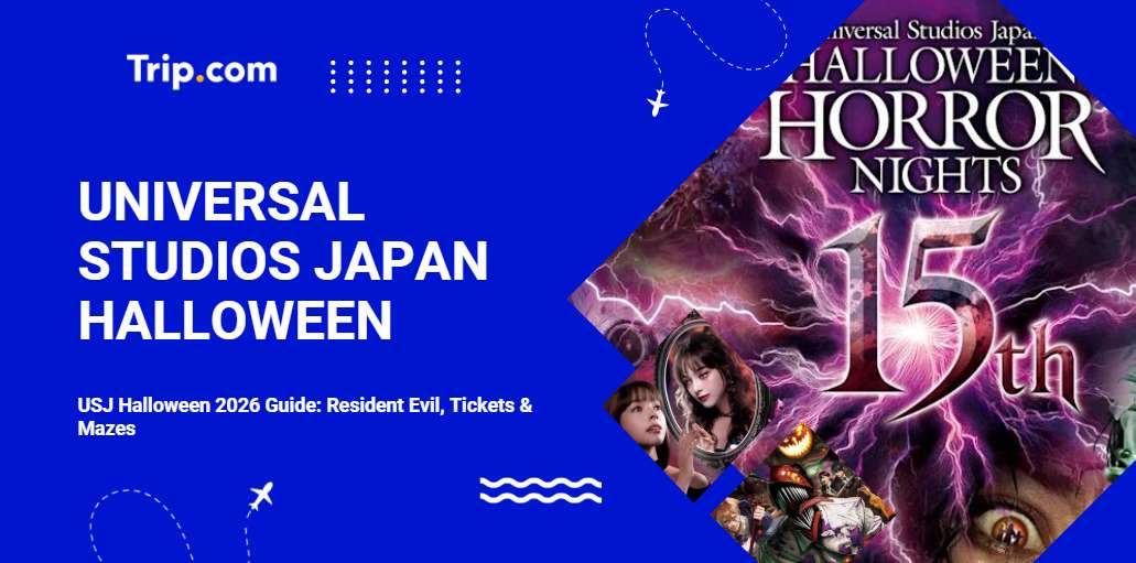 Universal Studios Japan Halloween 2026: Resident Evil & Event Guide | Trip.com