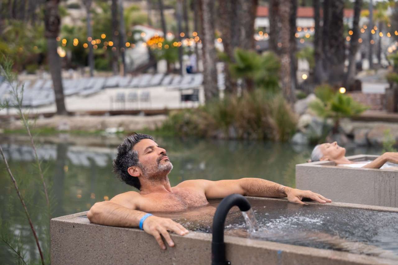 Murrieta Hot Springs: Relaxation Terrace