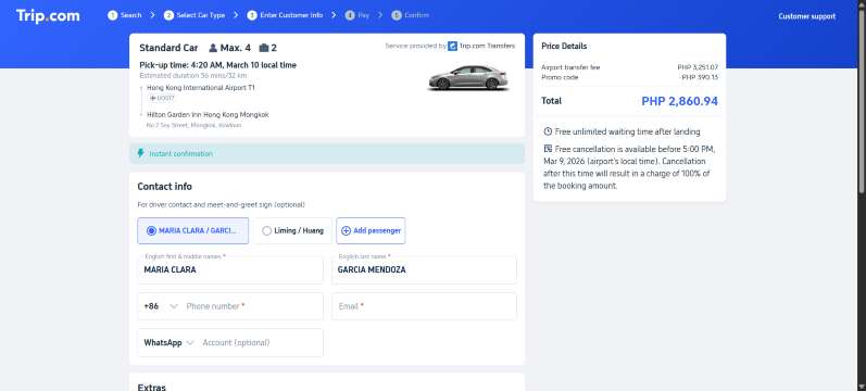 Step 4: Confirm and Pay