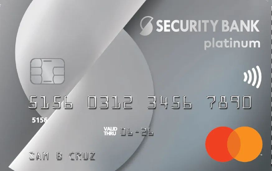 Security Bank Platinum Mastercard