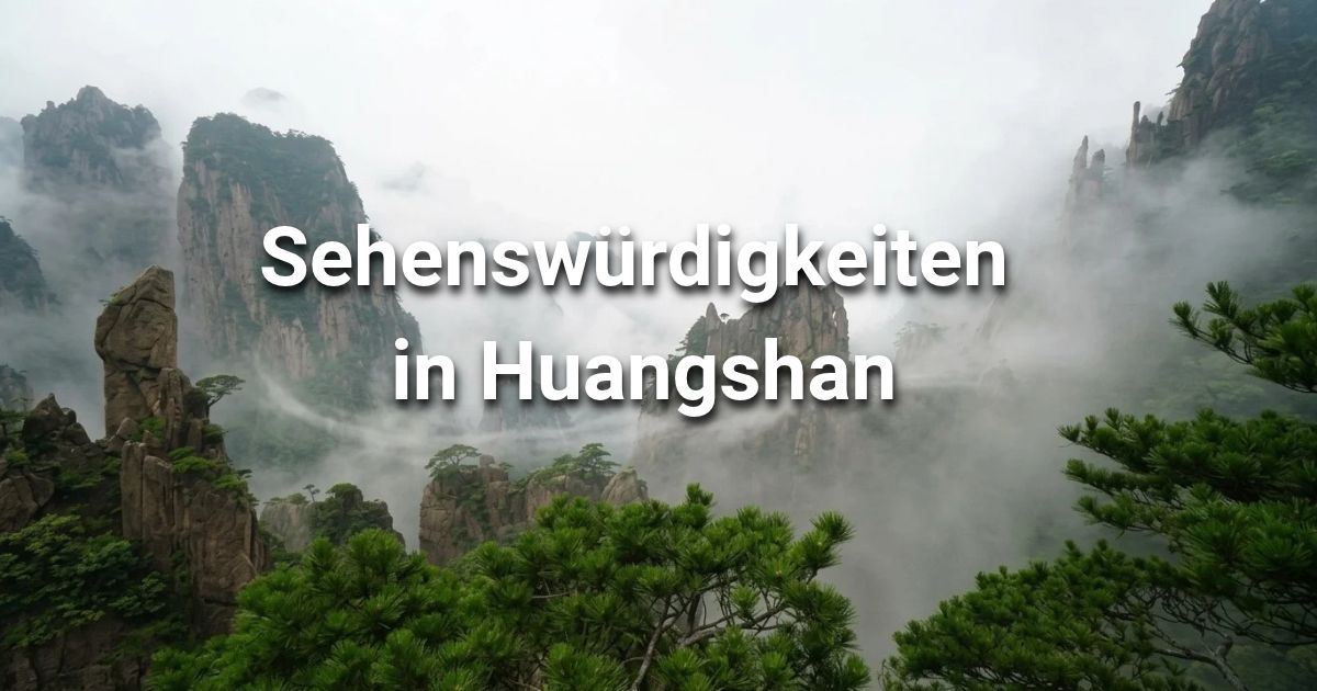Sehenswürdigkeiten & Top-Aktivitäten in Huangshan