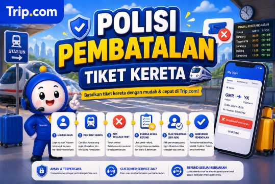 Pembatalan Tiket Kereta&nbsp;