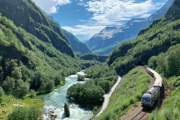 Oslo ke Bergen melalui Flåm