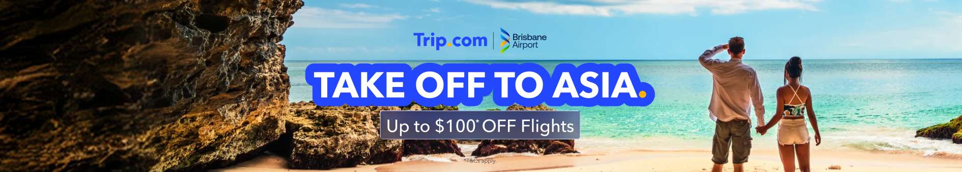 Take Off to Asia: Up to $100 Off Flights