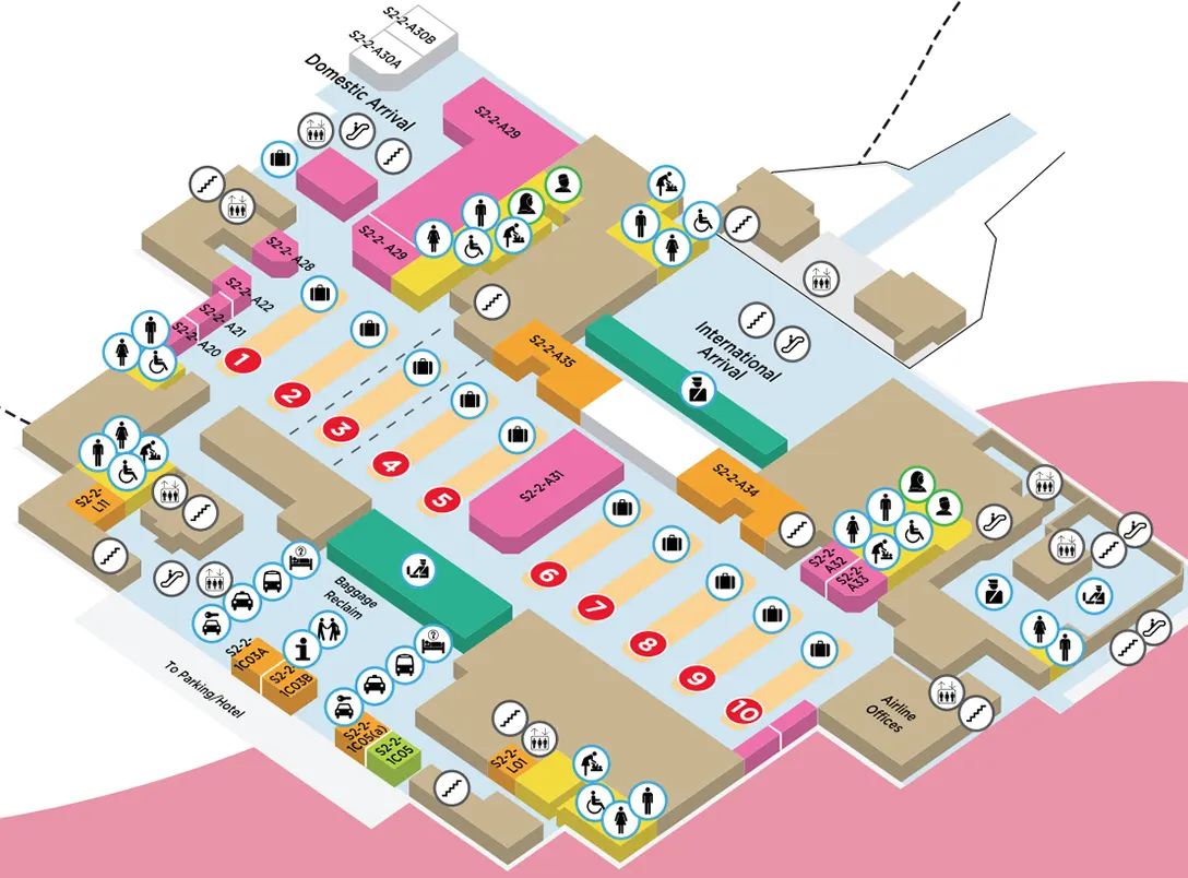 Lokasi Penitipan Bagasi di KLIA1 dan KLIA2