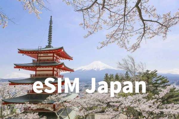 Best eSIM for Japan from £0.37