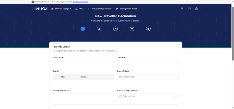 How to Fill the Maldives Arrival Card: Step-by-Step