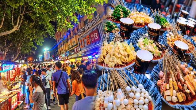 ตลาดกลางคืนลวี่เจียจวง (Lüjiazhuang Night Market)