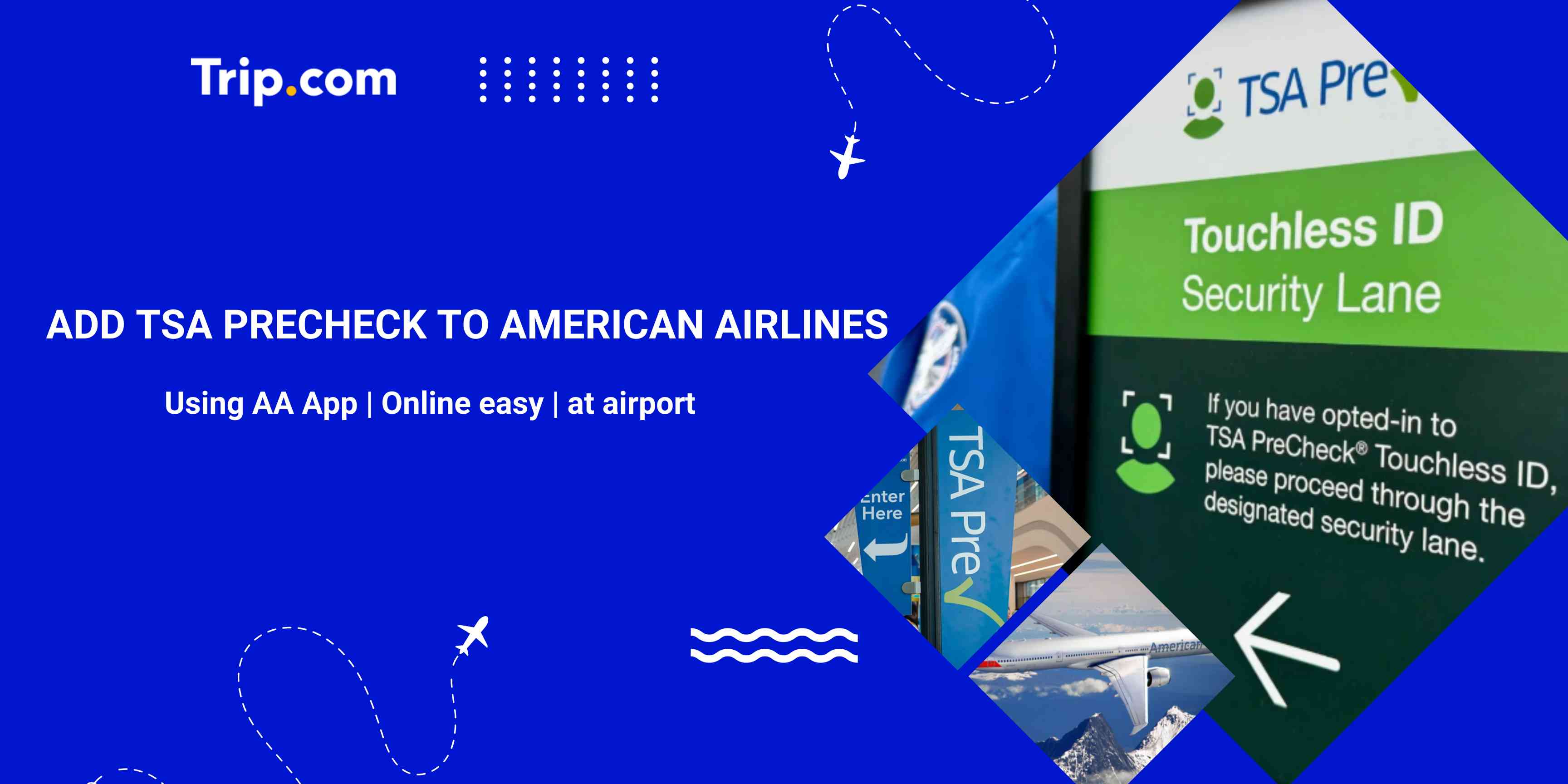 How to Add TSA PreCheck to American Airlines (Online, App & Airport)