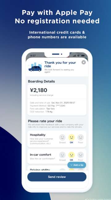 Pay Go Japan Taxi