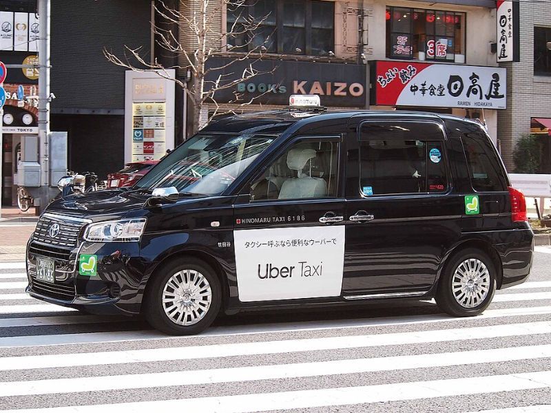 Uber Taxi Japan