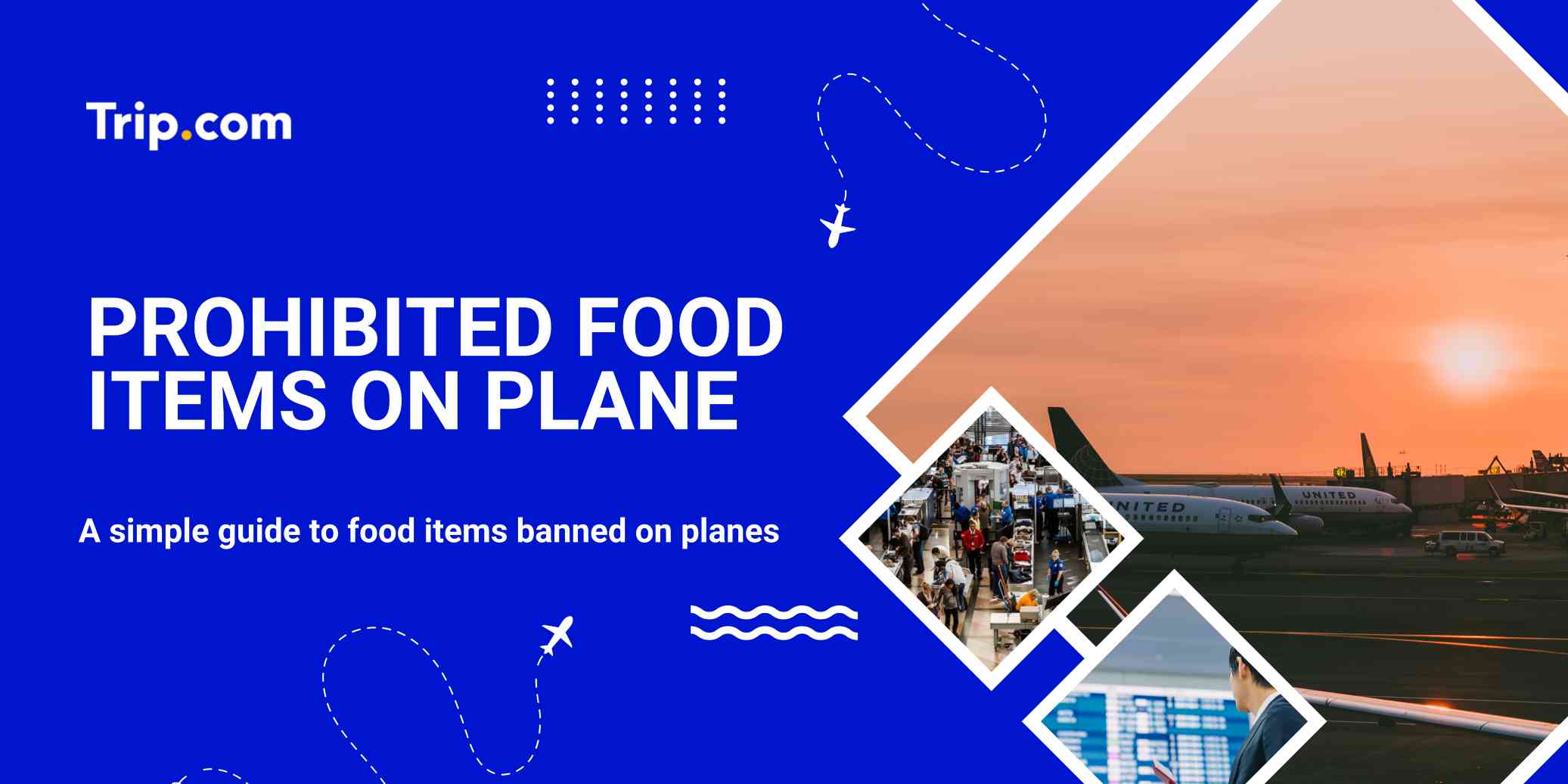 Prohibited food items on plane