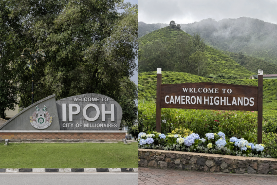 ipoh and cameron highlands