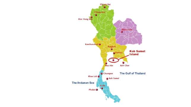 Lokasi Koh Samet