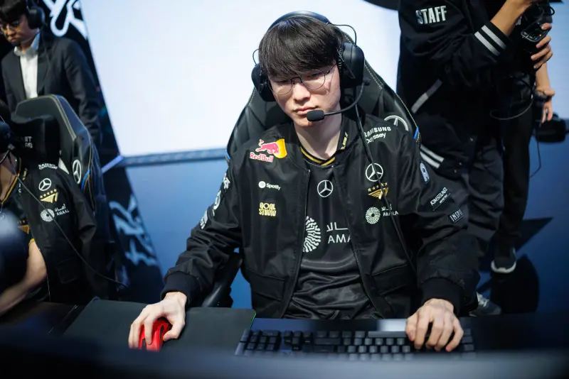 t1 明星選手：faker