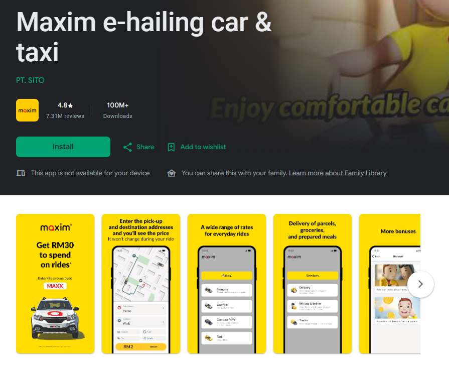 Install Maxim App