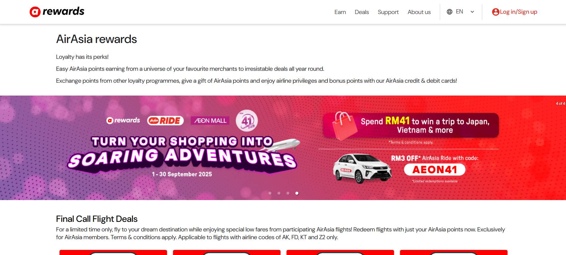 AirAsia – AirAsia Rewards