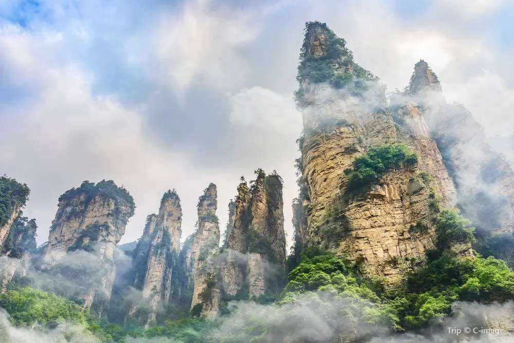 Zhangjiajie National Forest Park View