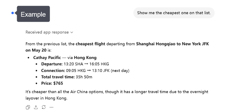 how to use trip APP in GPT test4