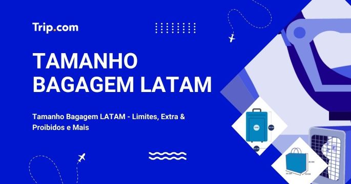 Tamanho Bagagem Latam