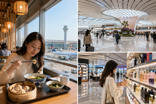 Eating & Shopping at Beijing Airports