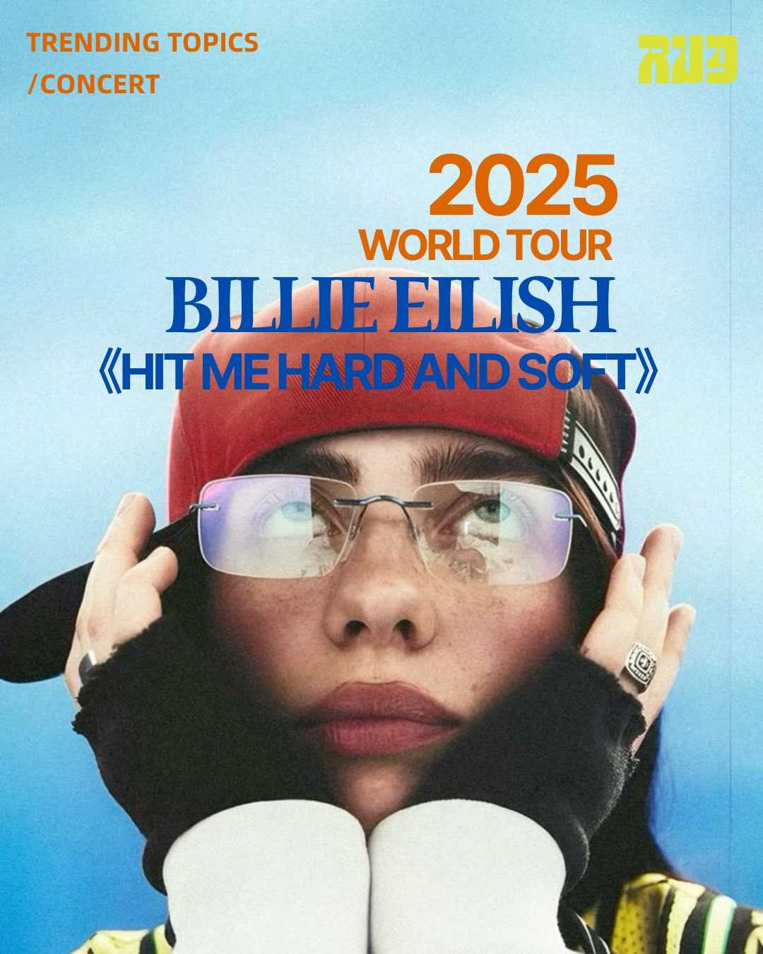Billie Eilish日本演唱會2025海報