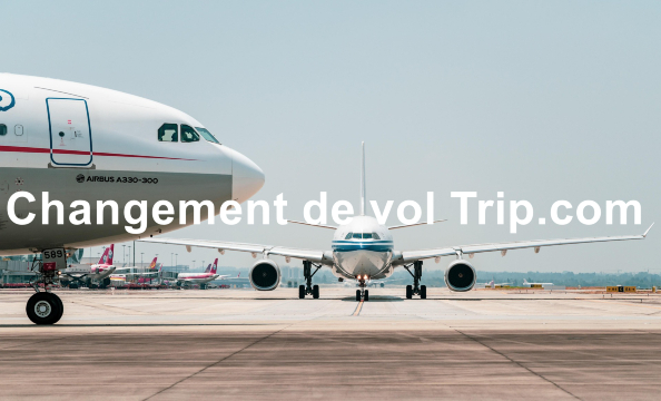 Modifier une réservation de vol sur Trip.com